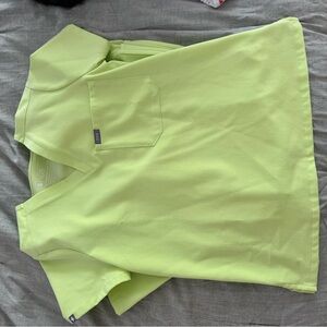 Figs Bright Green Scrub set